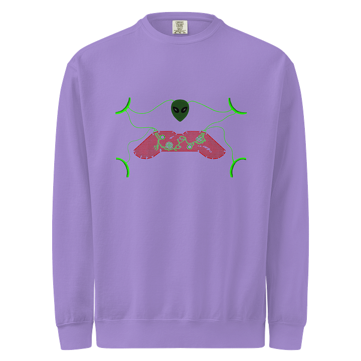 Galactic Gamer Alien Sweatshirt product image (1)