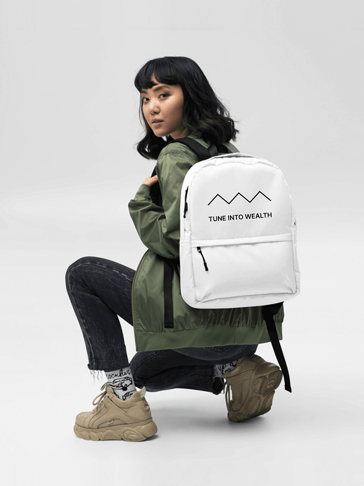 Tune Into Wealth Backpack product image (1)