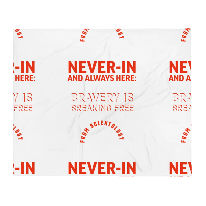 Never-In Throw Blanket product image (1)