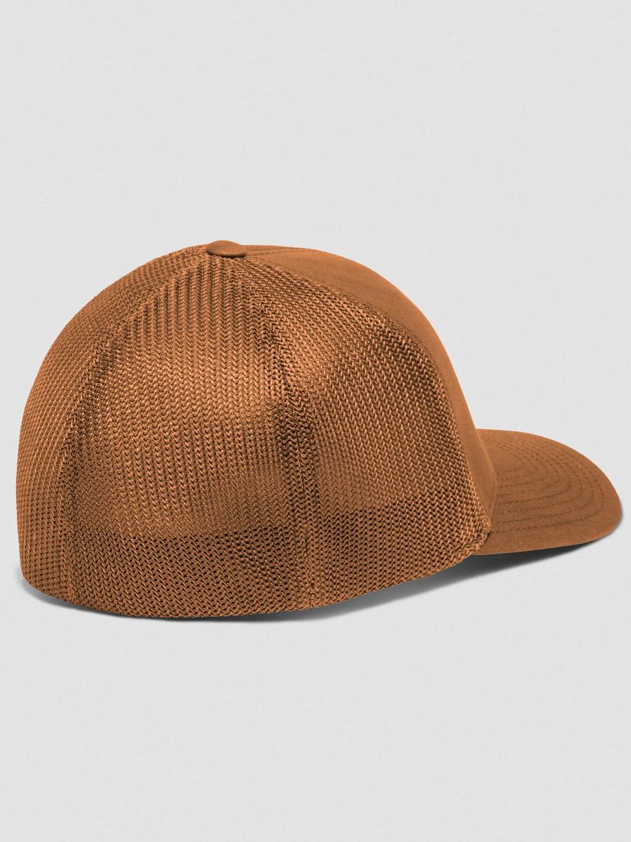 Legacy Co Official - White Logo Flexfit Mesh Back Trucker Hat product image (15)