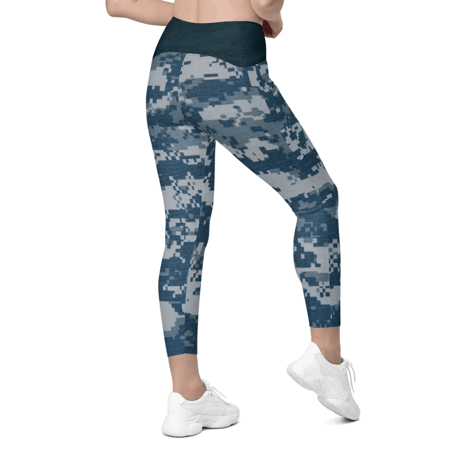 U.S. Navy Camouflage Crossover Leggings product image (8)