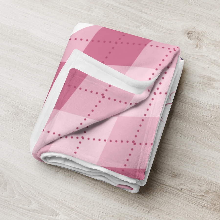 Pink And White Axolotl Blanket product image (7)