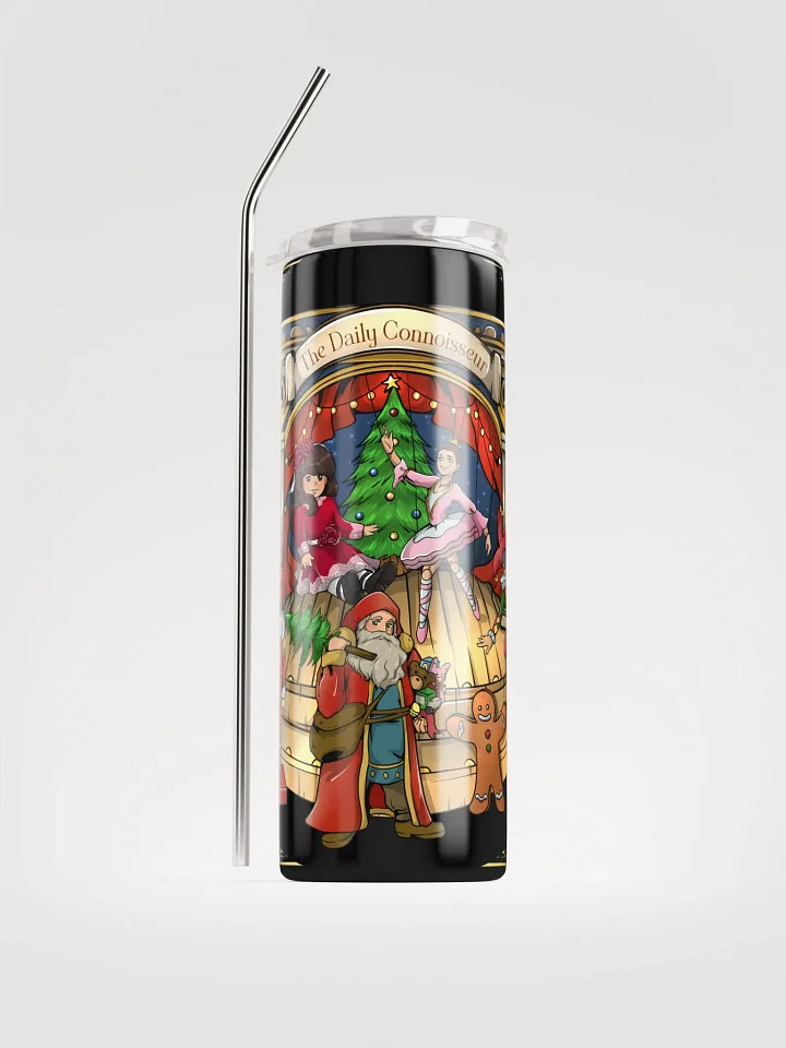 Happy Holidays Tumbler with Straw product image (1)