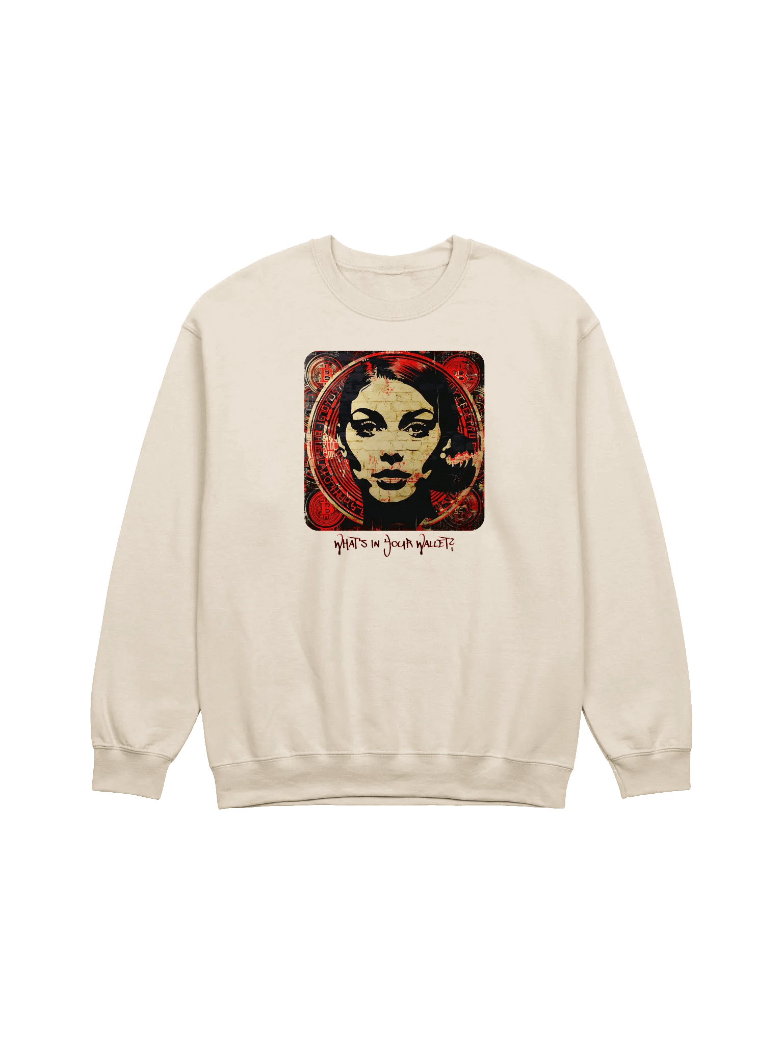Bitcoin Queen Graphic Sweatshirt product image (1)