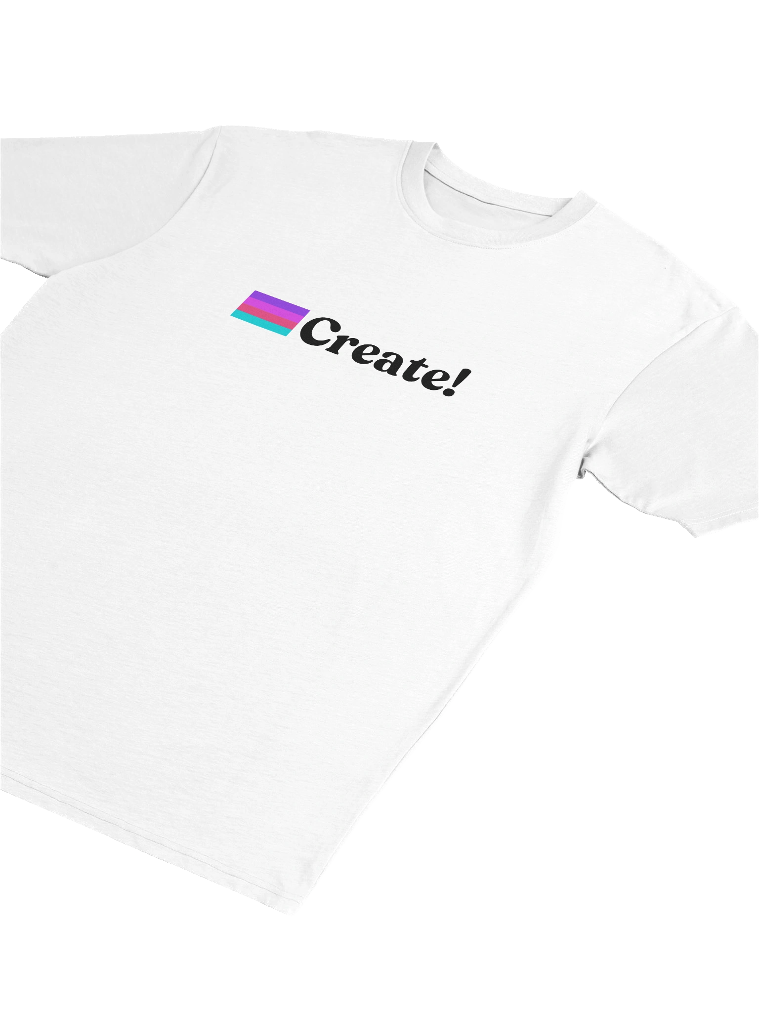 Create White Tee + Flag product image (5)