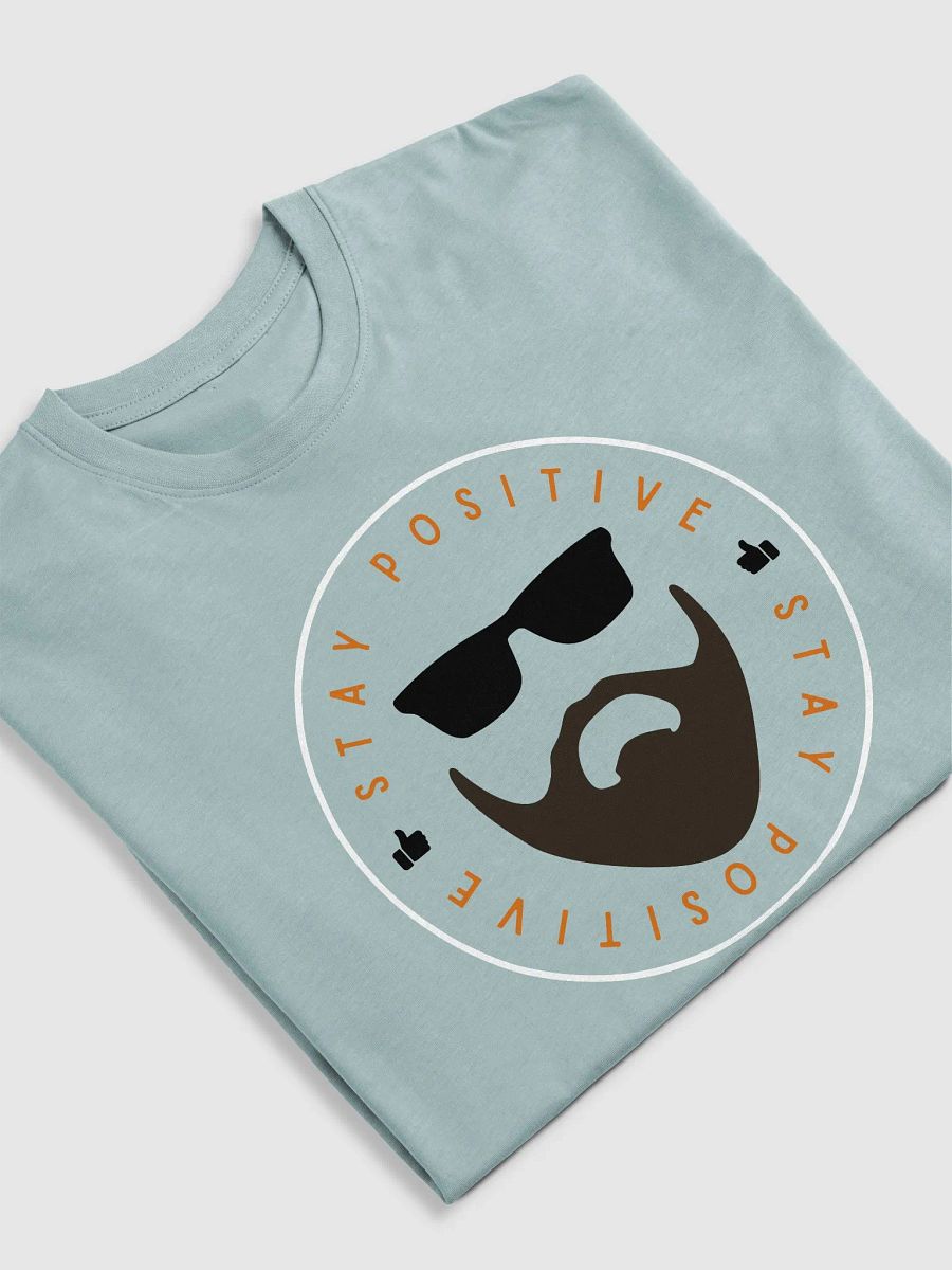 Stay Positive Quotes by Jon Heavyweight T-Shirt product image (9)