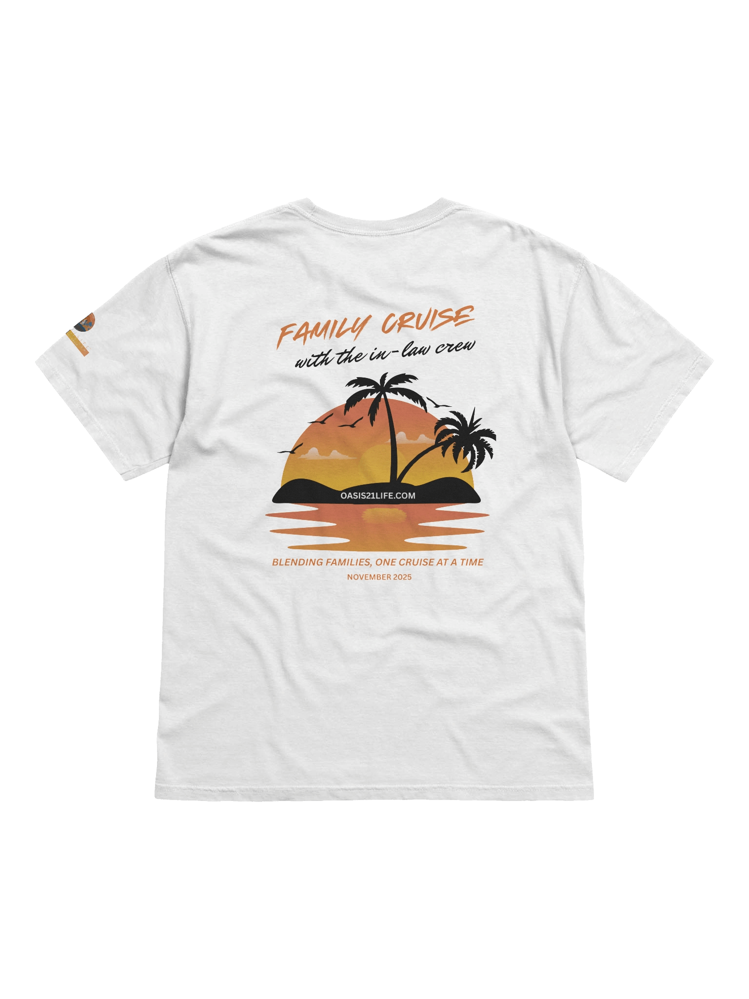 Sunset Oasis Paradise T-Shirt Nov 2025 product image (8)