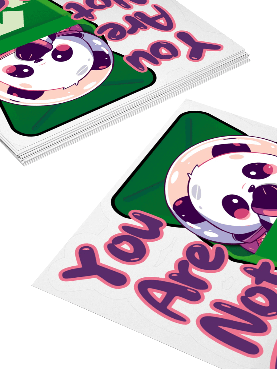 Not Trash Sticker product image (3)