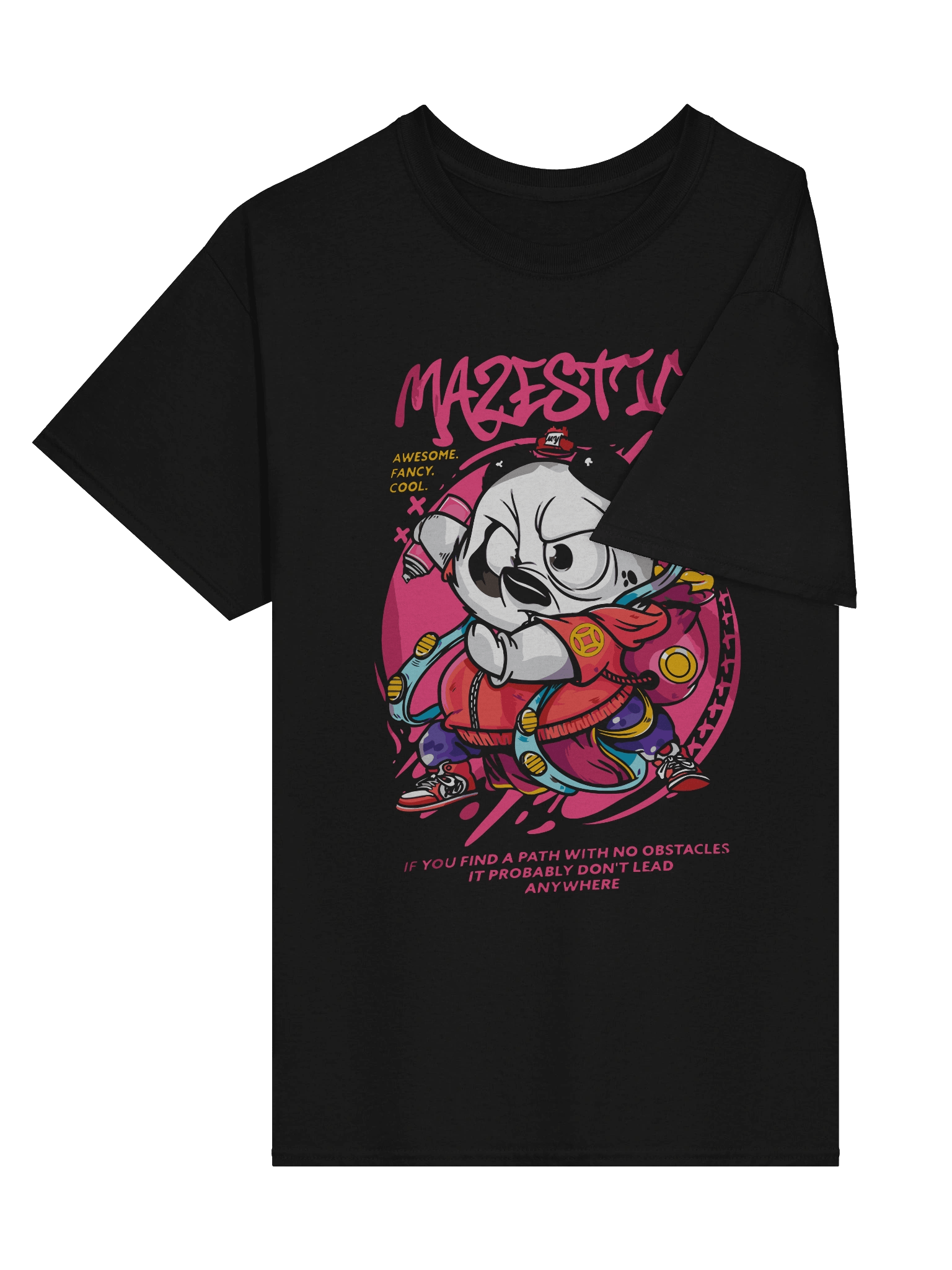 Dynamic Panda Streetwear Tee product image (3)