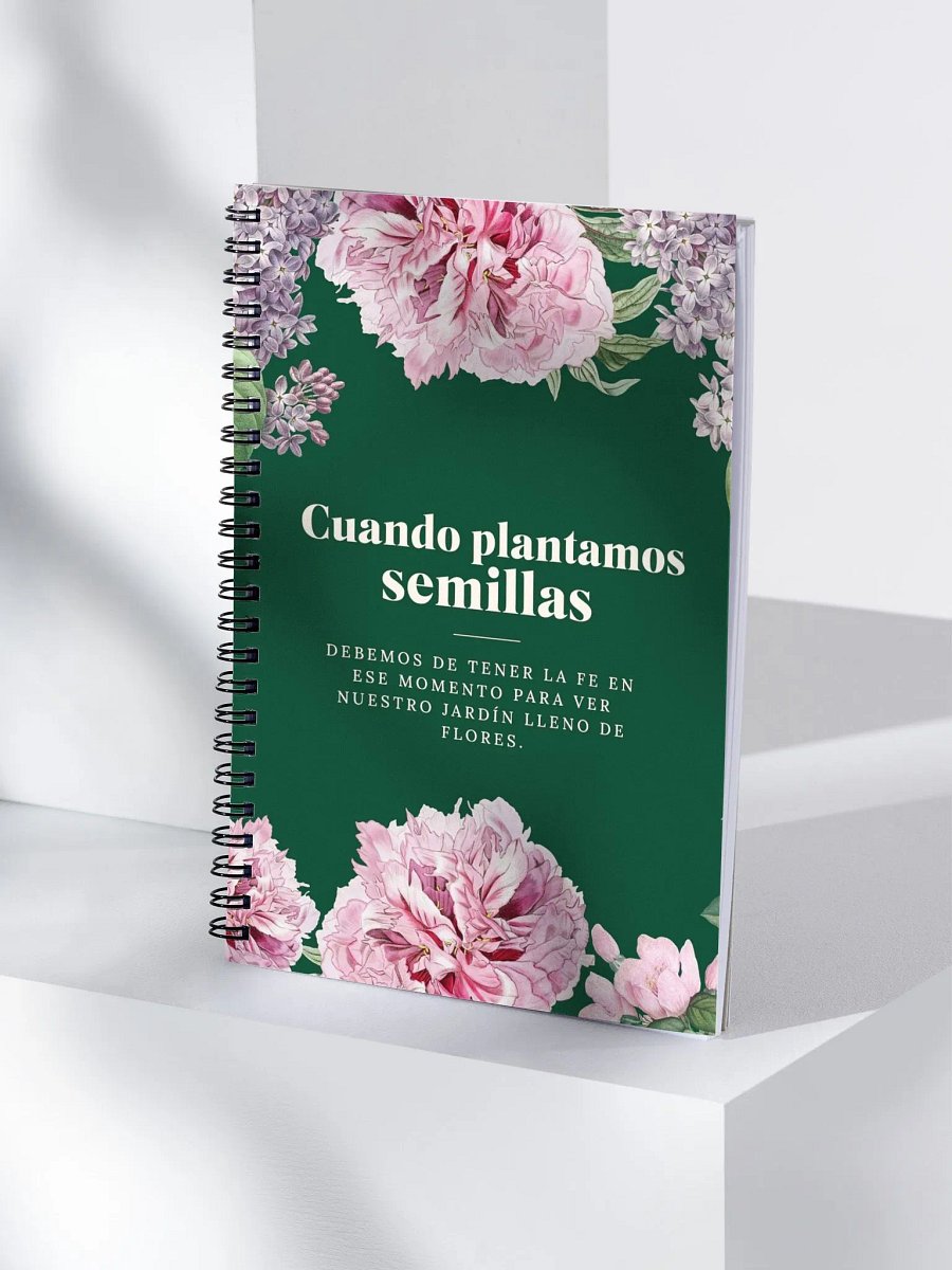Faithful Garden Spiral Notebook product image (4)