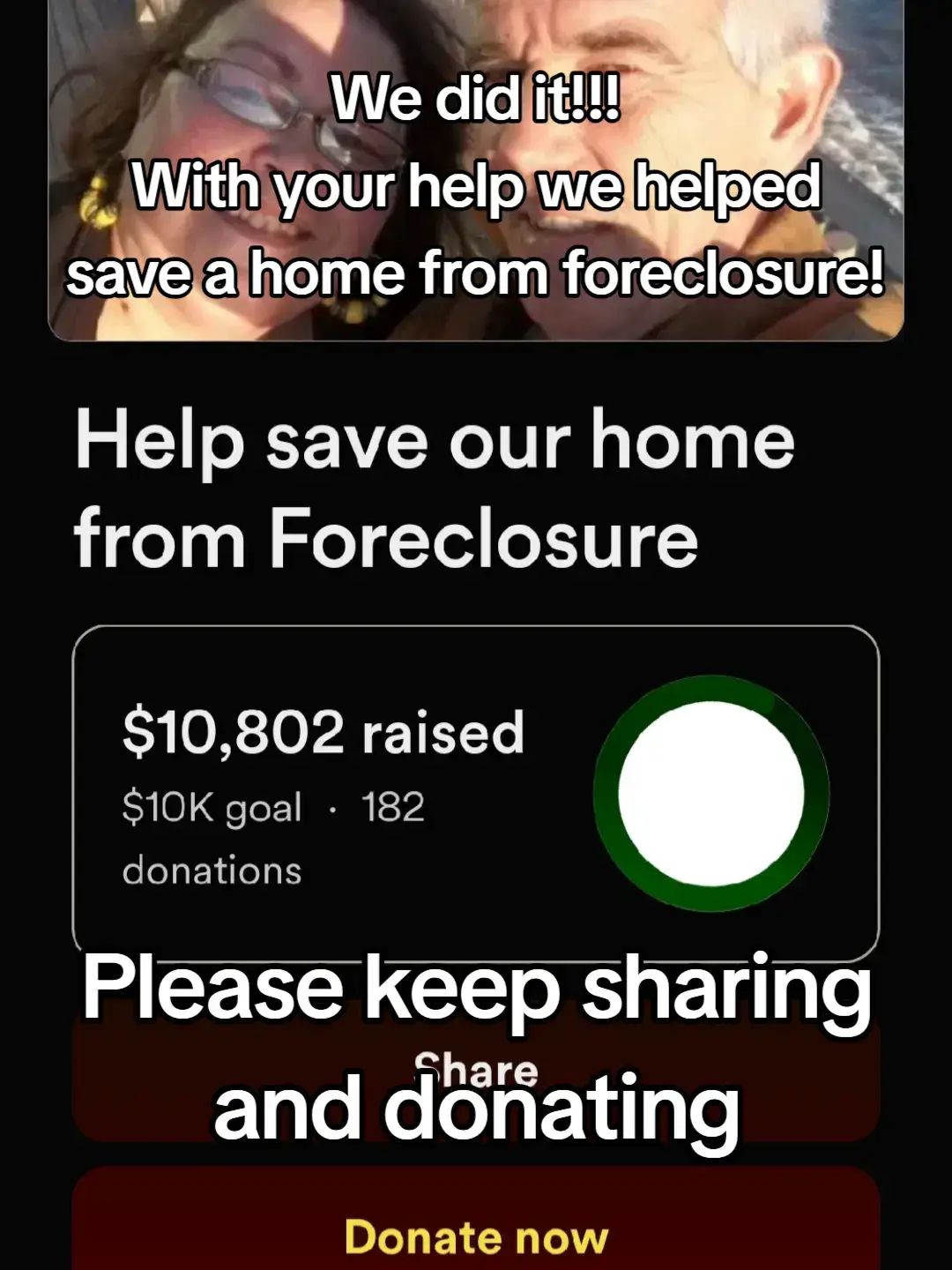 Several nationally known nonprofits and numerous veteran groups and nonprofits on this platform added additional suffering, humiliation, and stress to this amazing family's existing nationally news covered nightmare.  in just under 48 hours we helped raise every cent of what they needed..I'm so grateful we could help nightmare#veteranfamiliesdeservebetter #tiktok #veterancommunity #veterans #vettok #youmatter #facelesssoldiers #duet #fyp #veteranfamilies #foreclosurecrisis #army #airforce #navy #navy #marines 