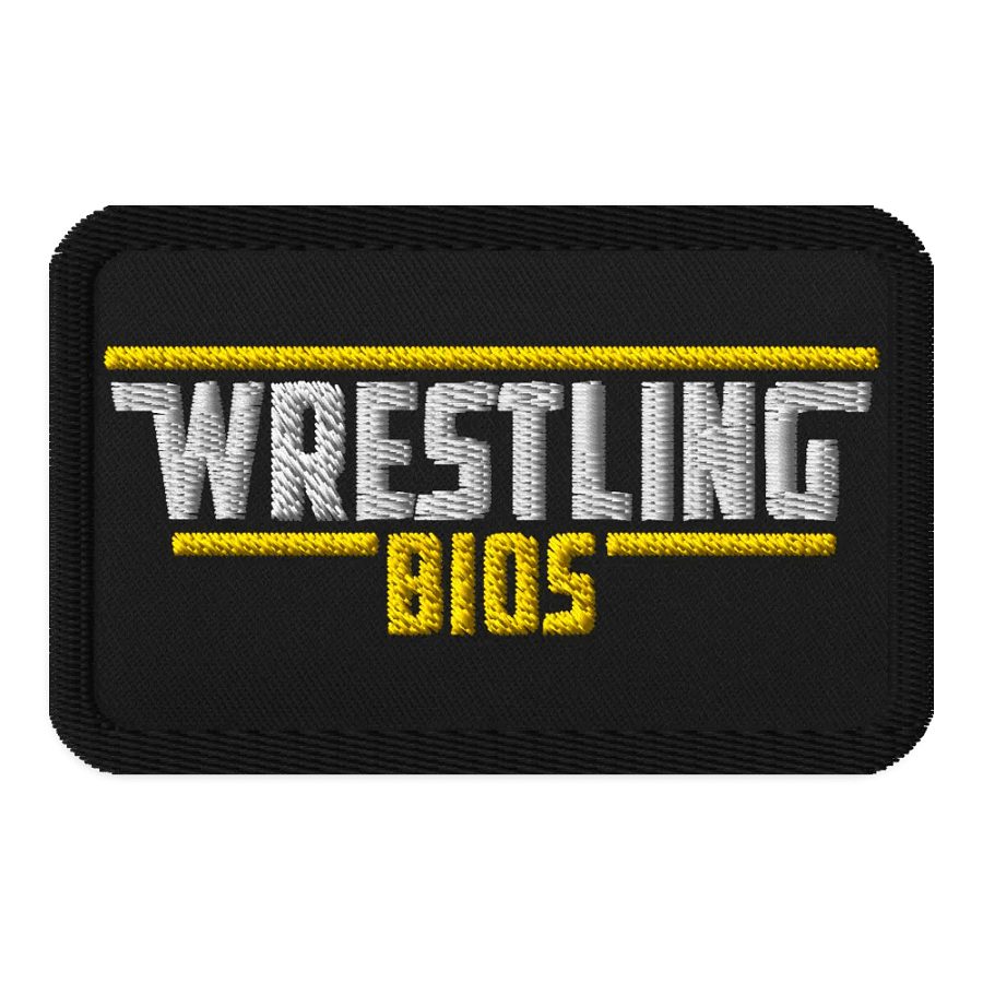 Wrestling Bios Logo Patch product image (1)
