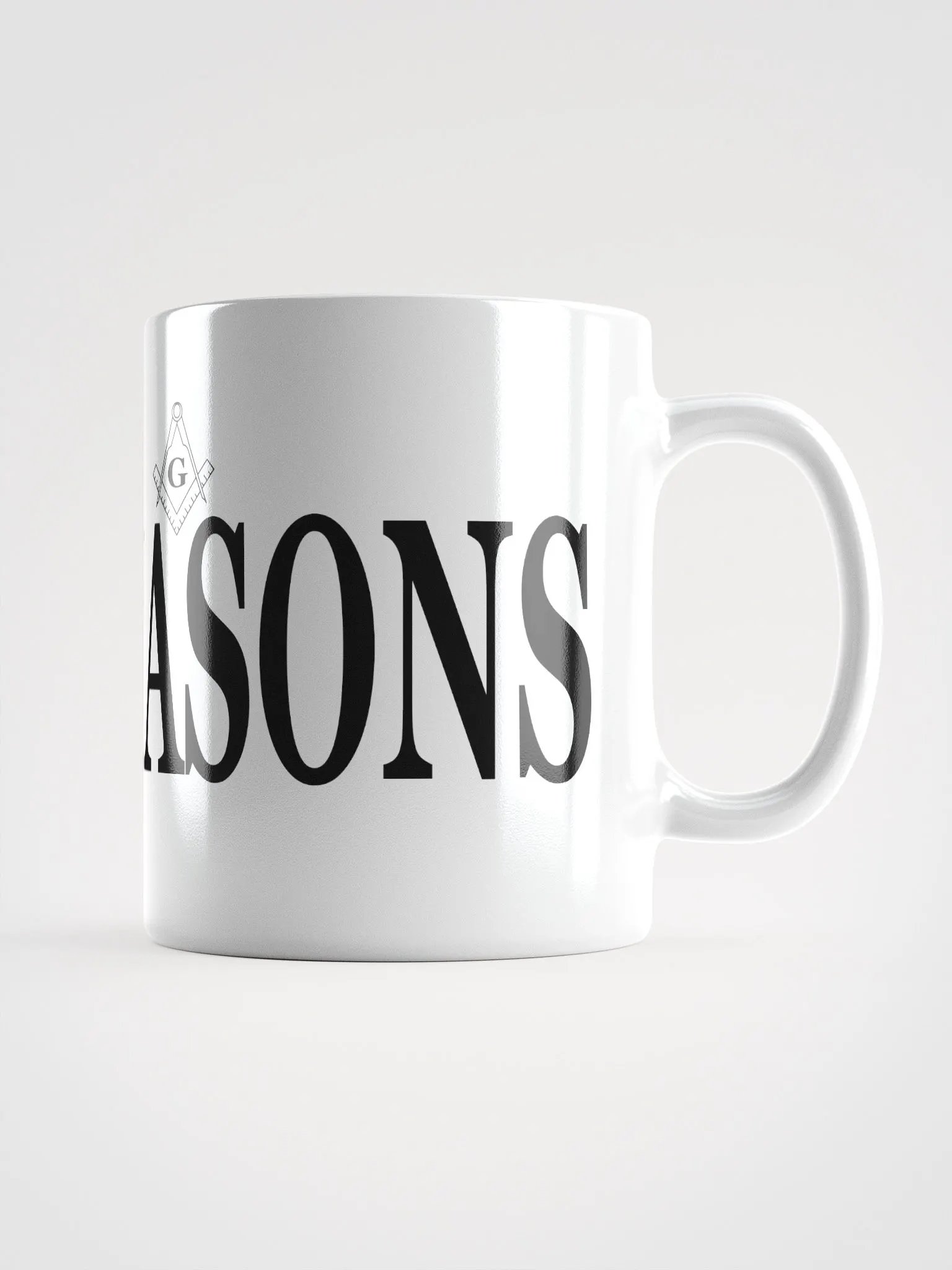 Fuck Masons - White Glossy Mug product image (2)