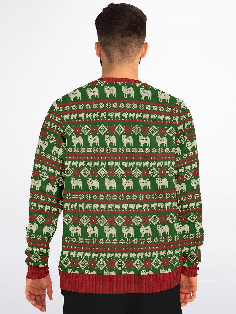 "Bah Humpug" Christmas Sweatshirt | Funny Pug Dog Holiday Sweater | Dog Mom Christmas Outfit | Pet Lover Gift product image (6)