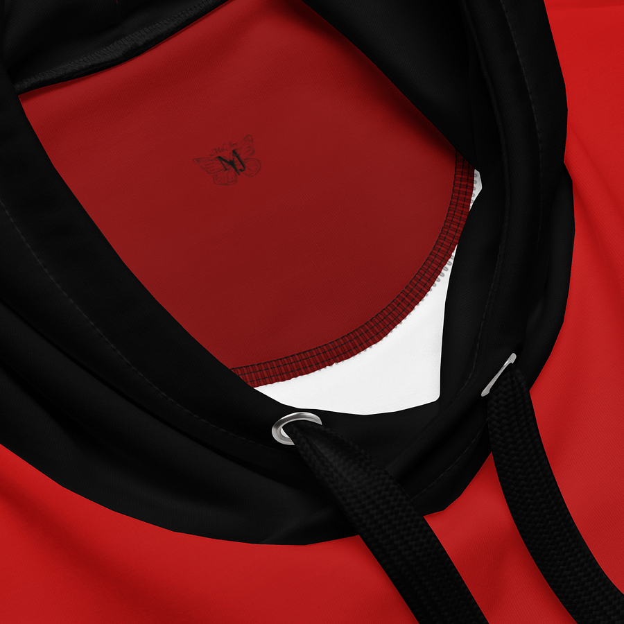 Meljiro Red Gradient Hoodie – Heat in Every Thread product image (4)