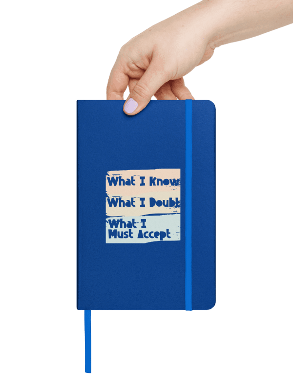 What I Know, What I Doubt, and What I Must Accept – Stoic Journal product image (3)