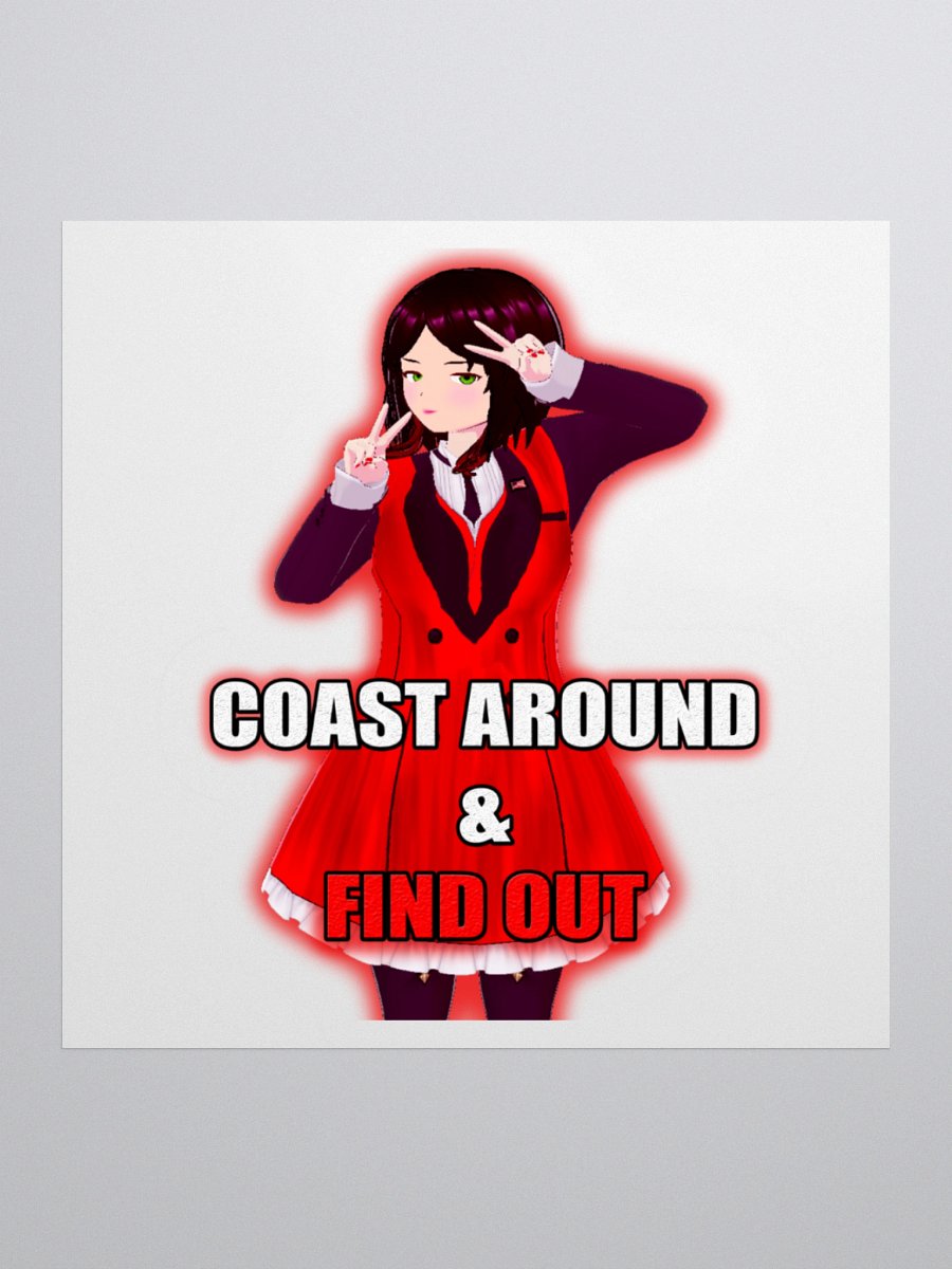 Coast Around & Find Out Stickers product image (3)