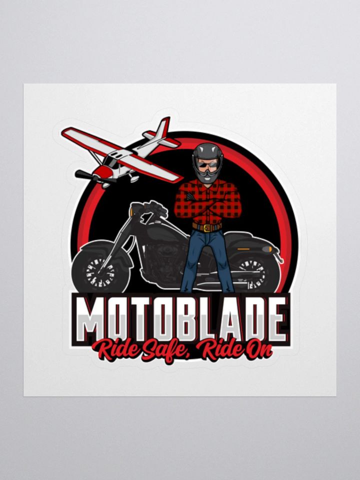 MOTOBLADE Die Cut Sticker product image (1)