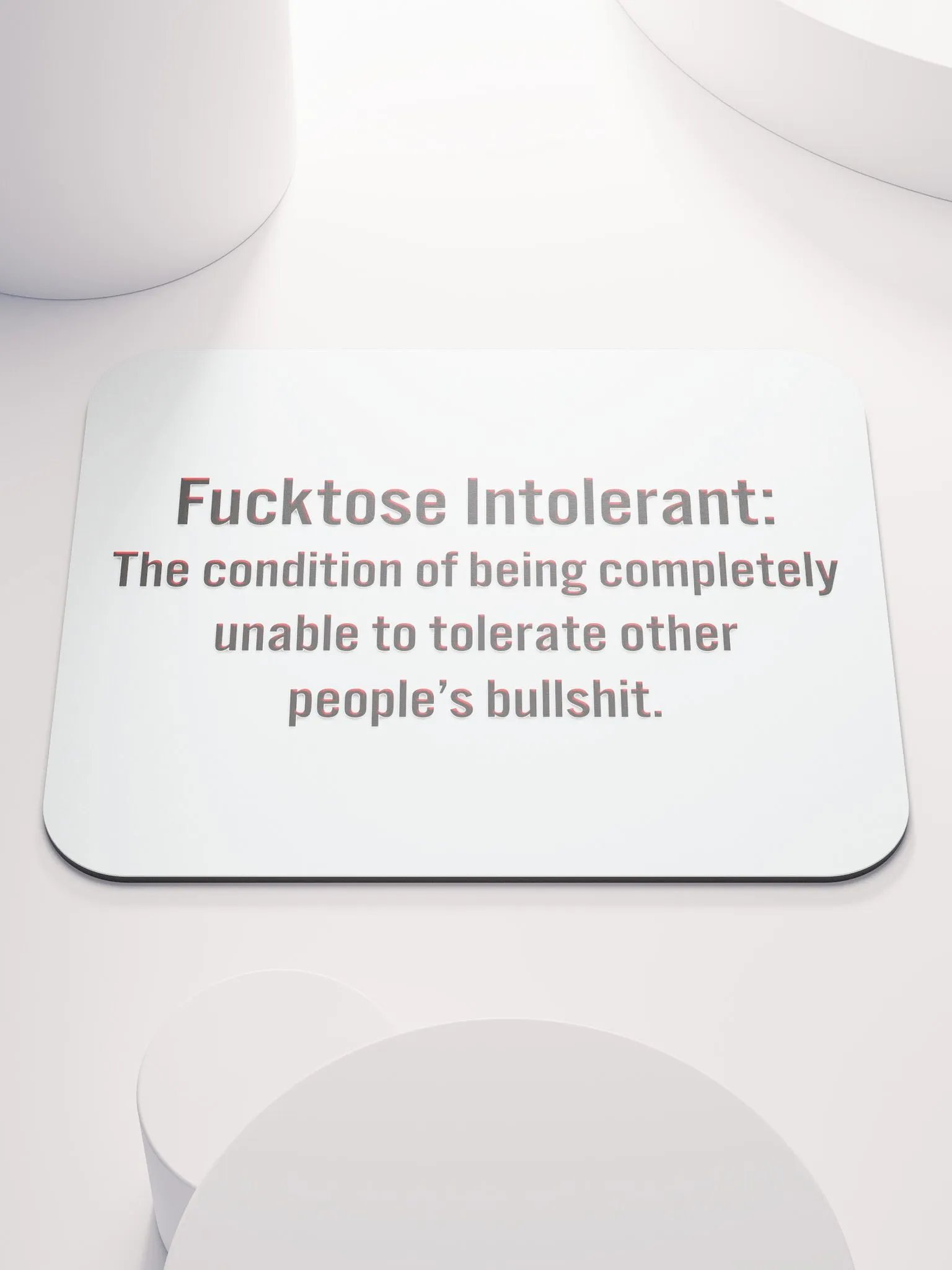 Intolerant - Mouse Pad product image (1)