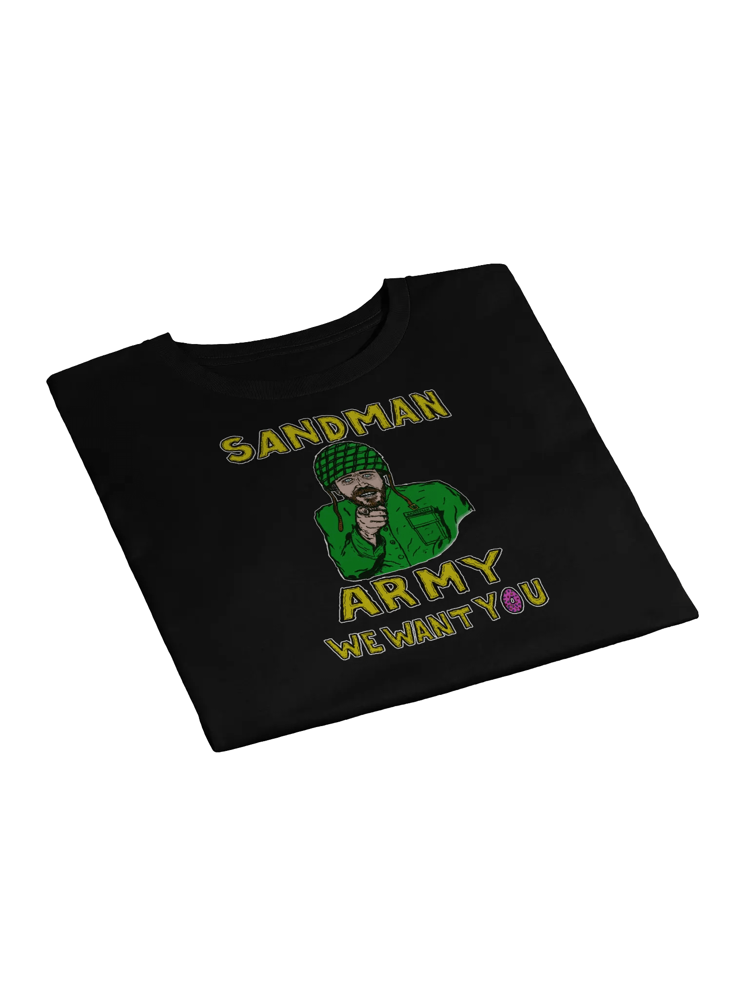 Sandman Army Crop Tee product image (3)