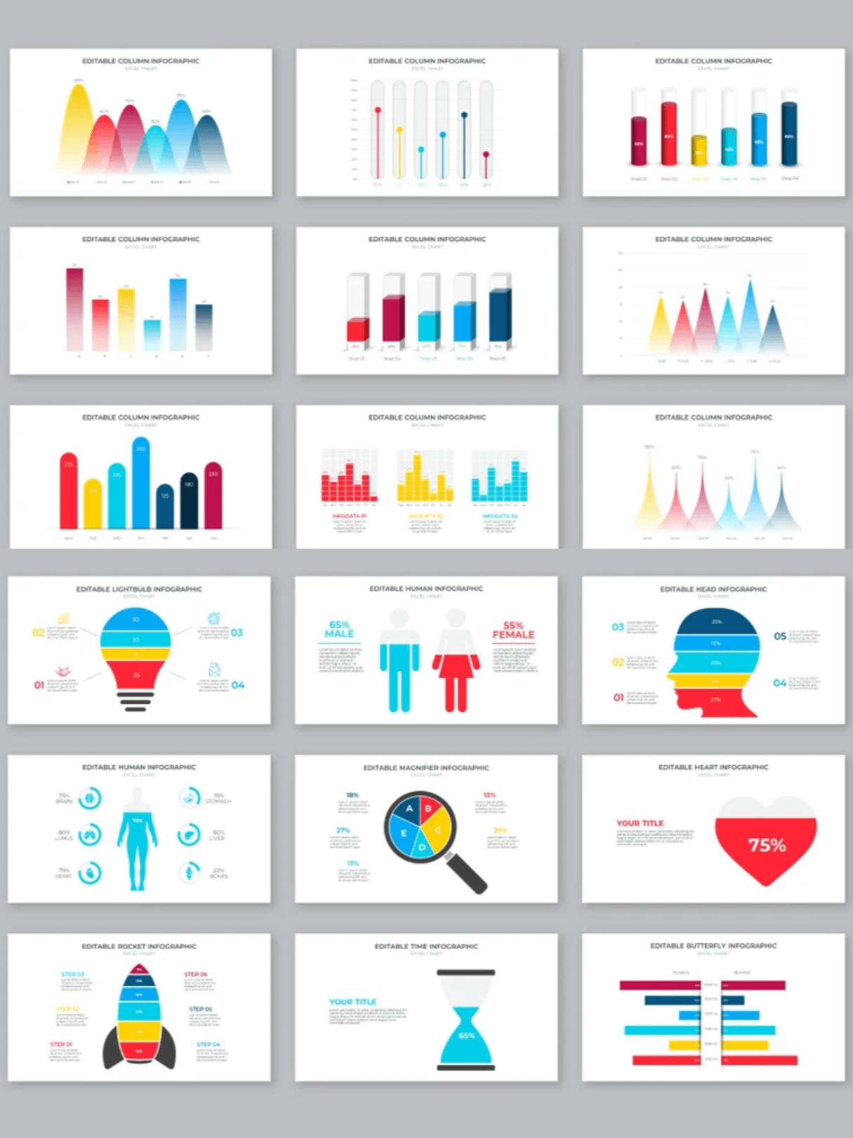 The Complete Infographic Bundle All in ONE product image (11)
