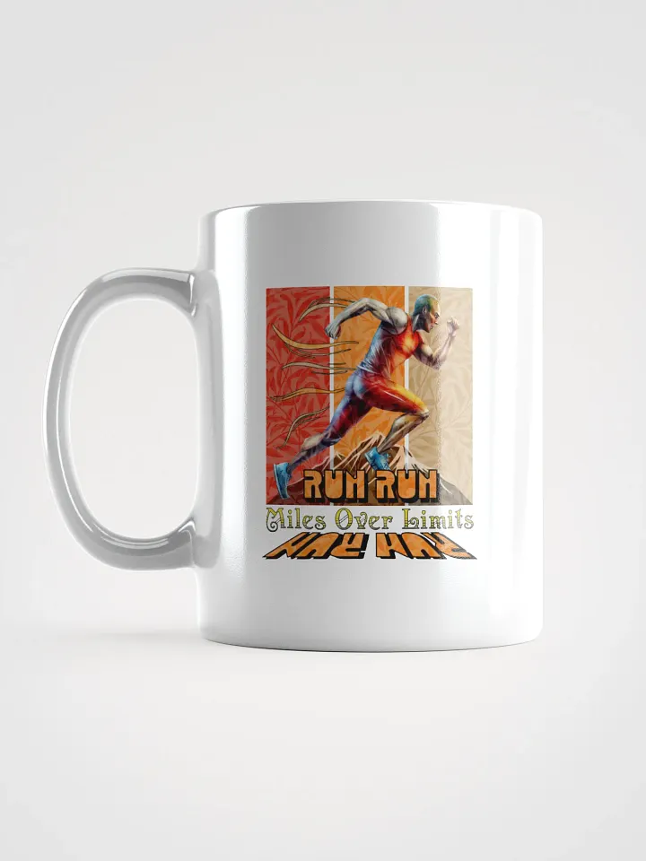 Run Run Miles Over Limits Male Running Energetic Mug product image (1)
