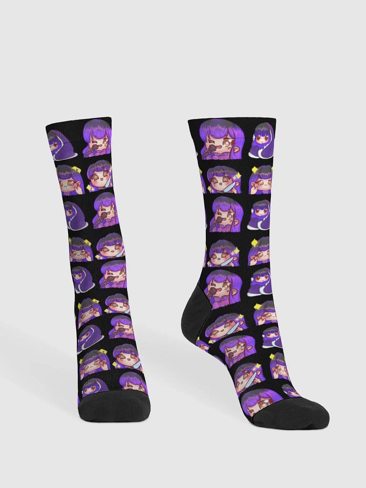 Miiko Emote Crew Socks product image (2)