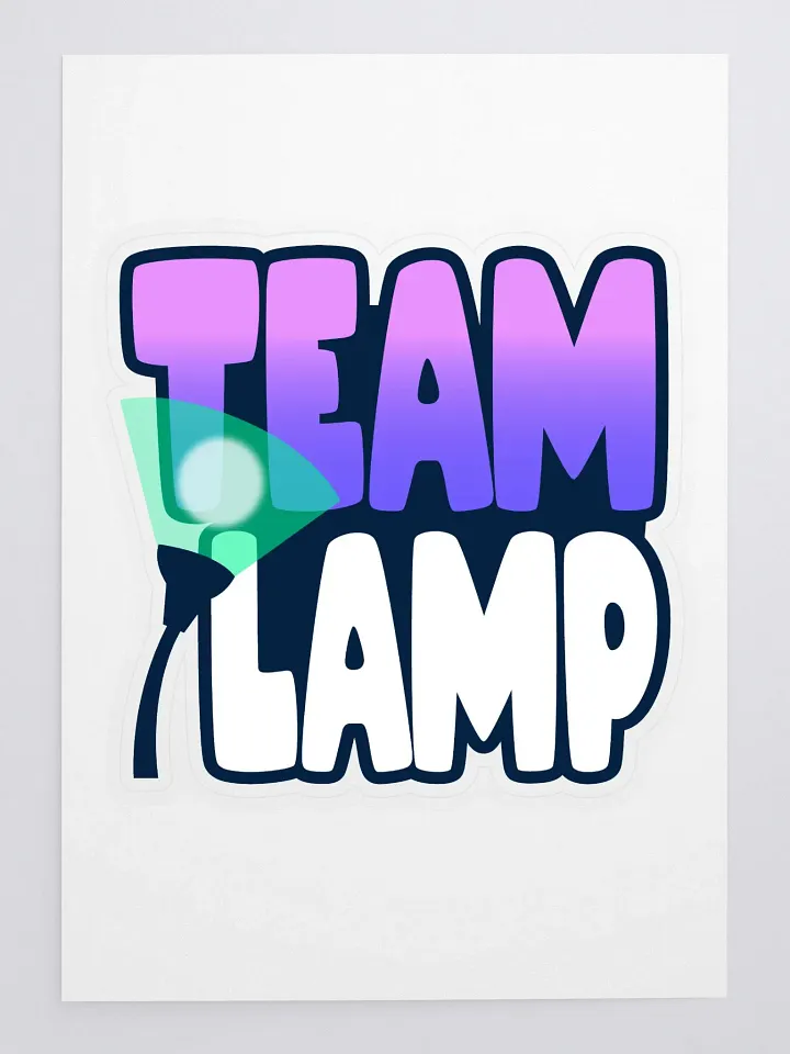 large team lamp sticker product image (1)