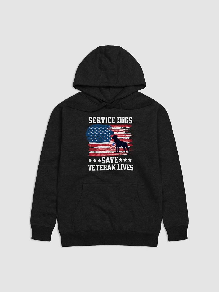 Service Dogs Save Veterans Lives - Adult Hoodie product image (1)