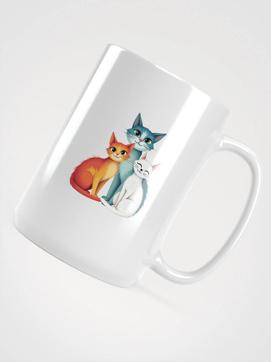 Triangular Harmony Cat Mug product image (4)