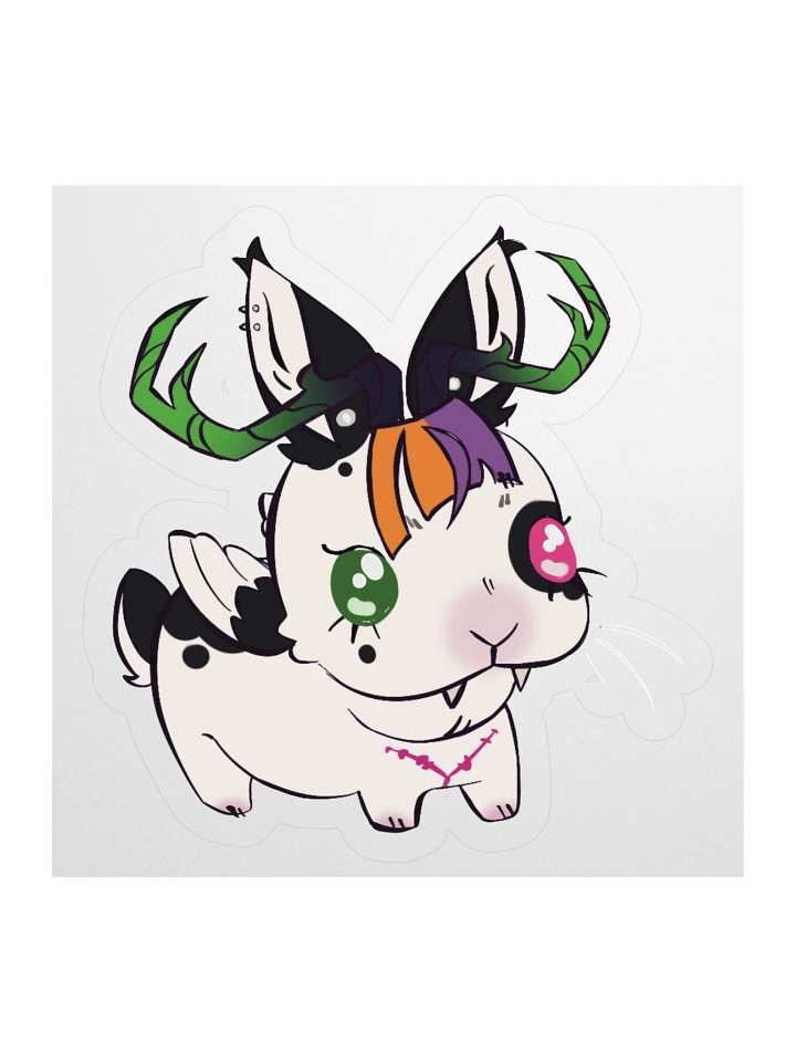 Whimsical Wolpertinger Stickers product image (1)