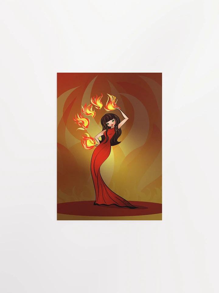 Flame Dancer Poster product image (1)