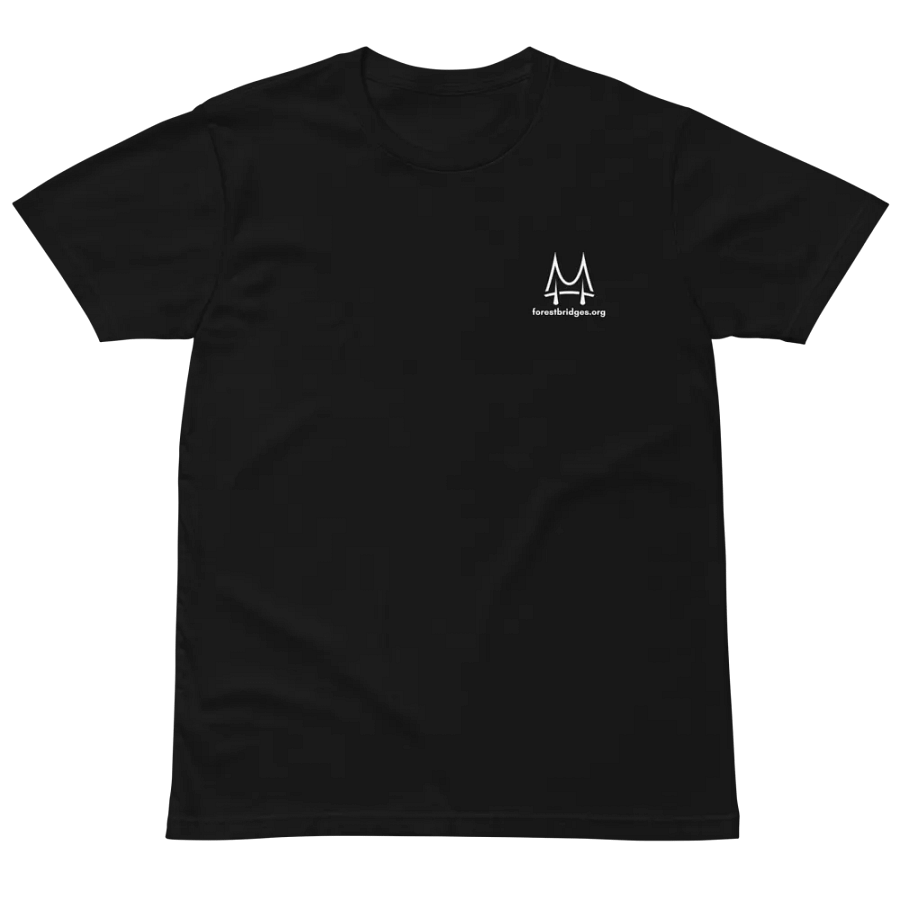 Forest Bridges Dark Colors T-shirts with Grayscale Logo & Emblem product image (10)