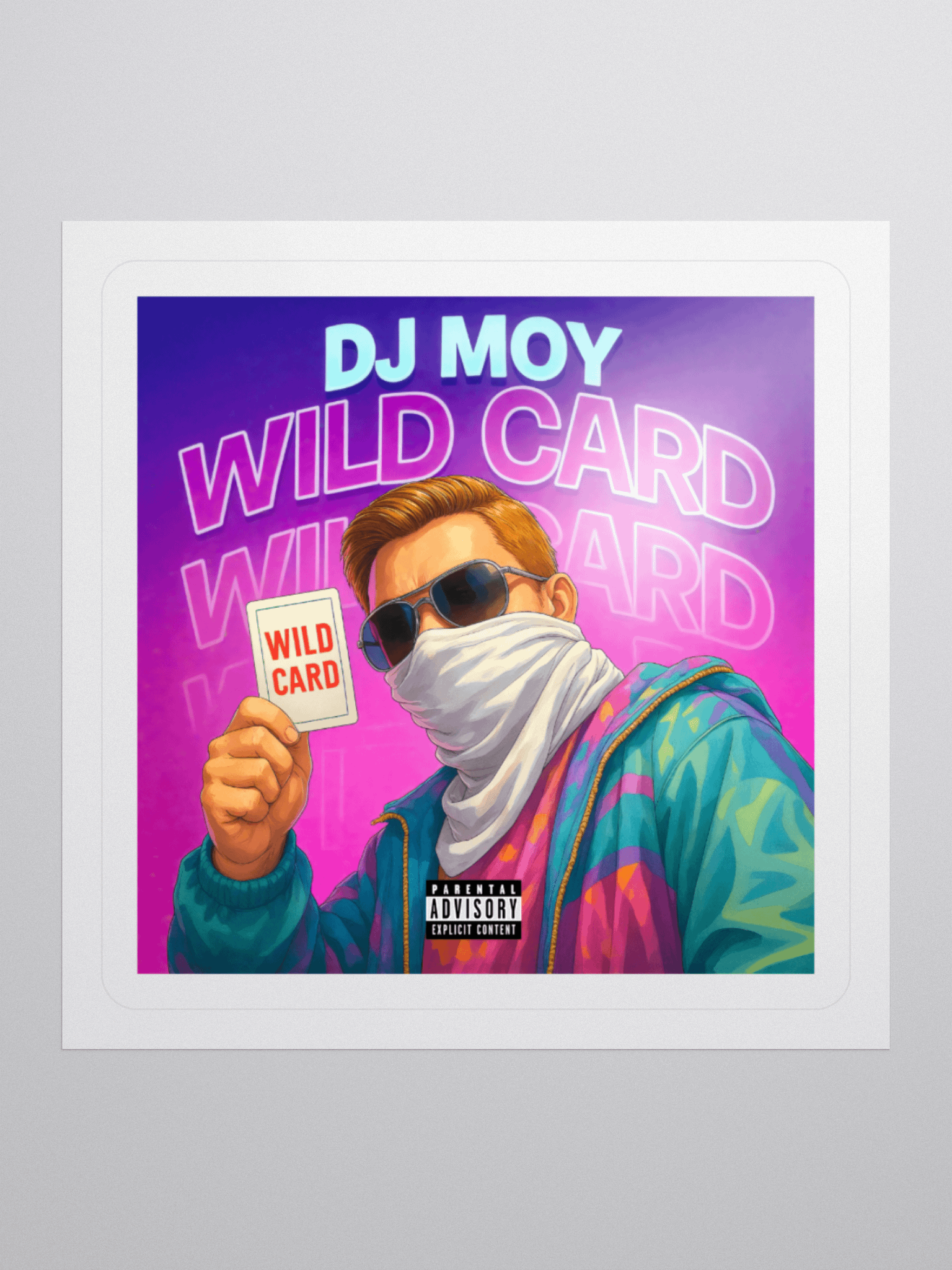 WILDCARD - Album Sticker product image (1)