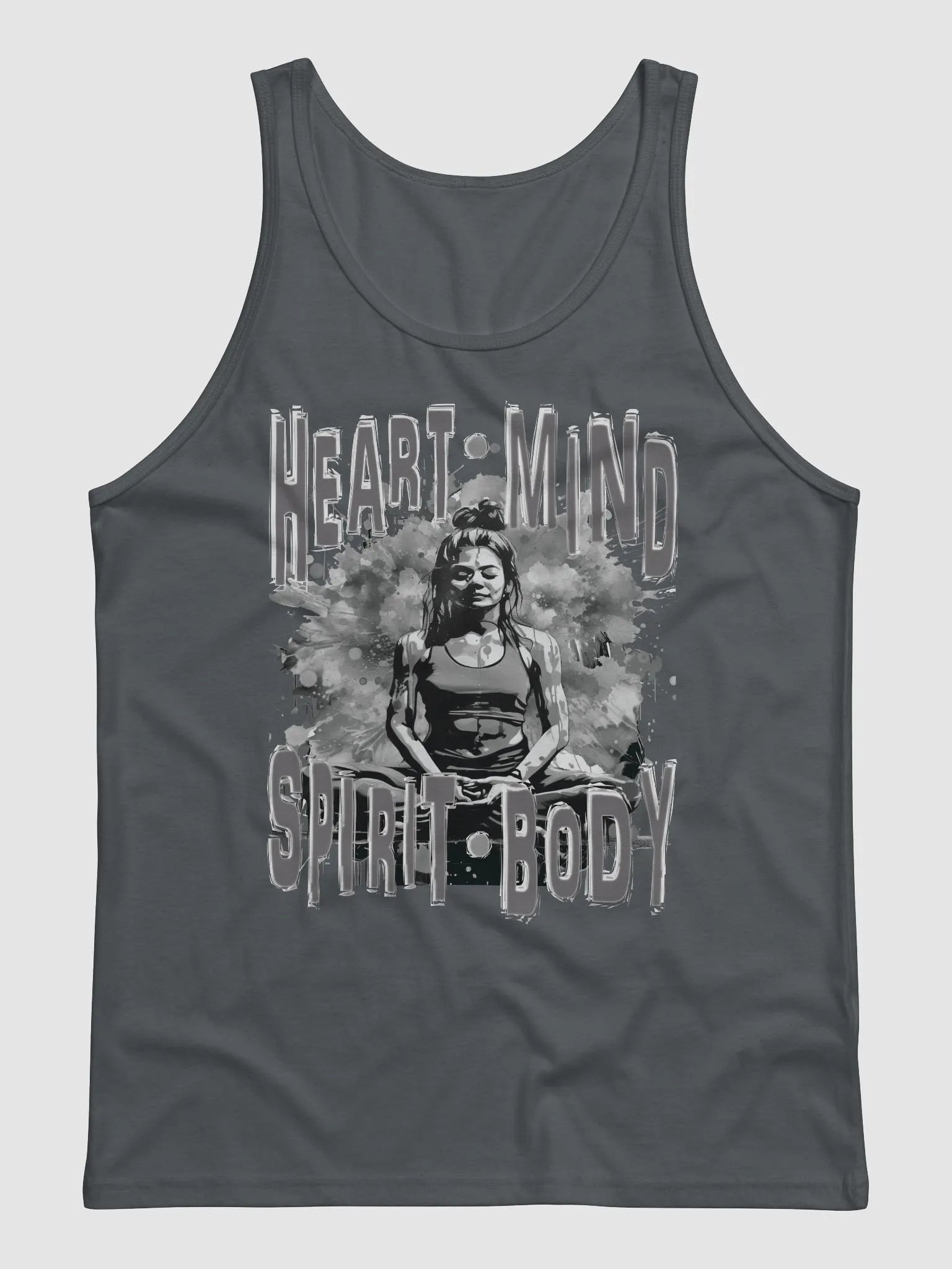 Takes Heart Mind Spirit Body Fitness Meditation Trainer Tank Top product image (3)