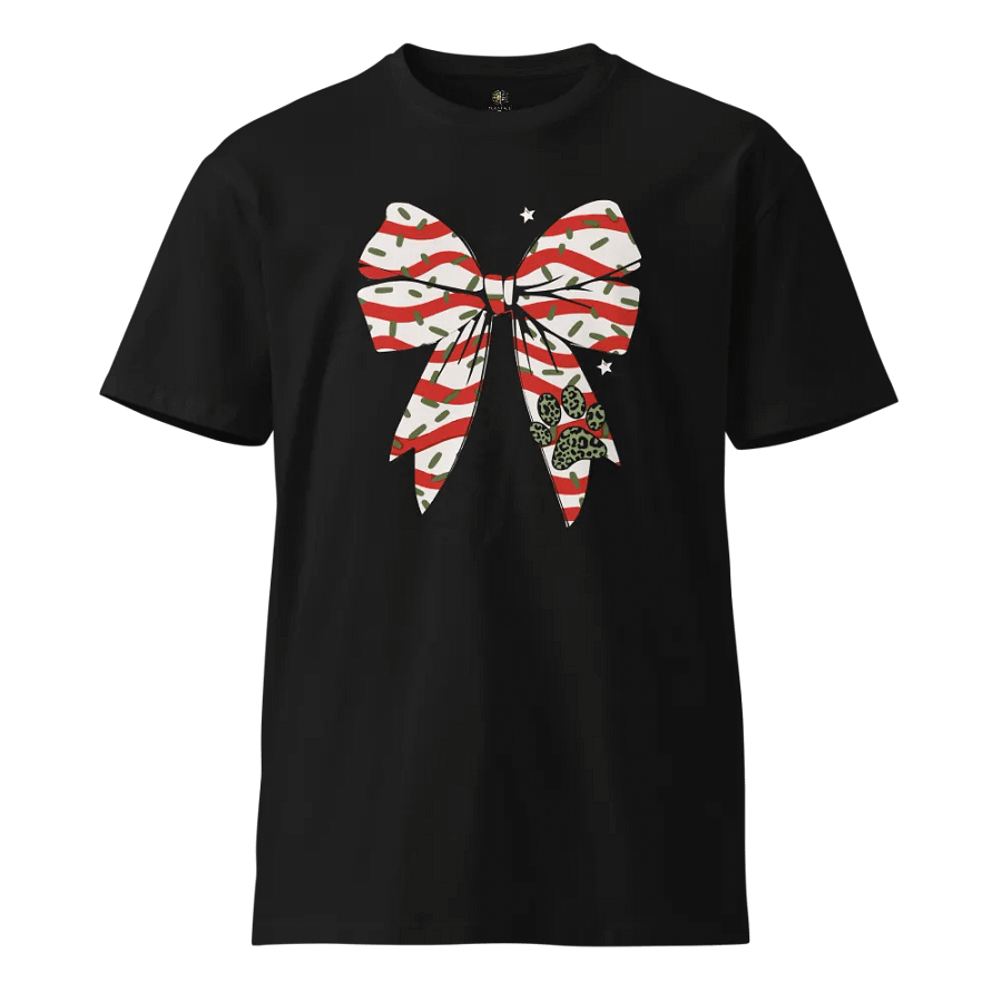 Paw-some Dogmom Bow T-Shirt product image (21)