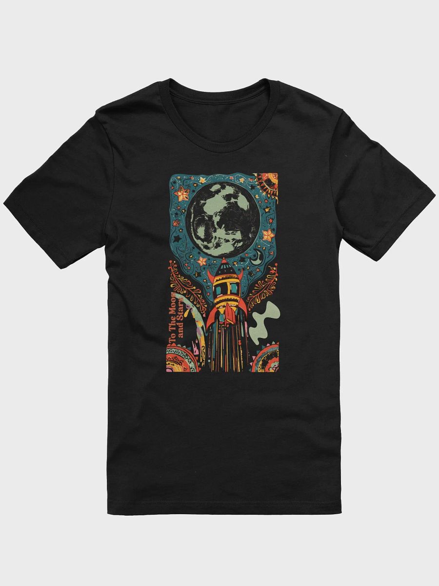 To The Moon and Stars Rocket Launch T-Shirt product image (1)