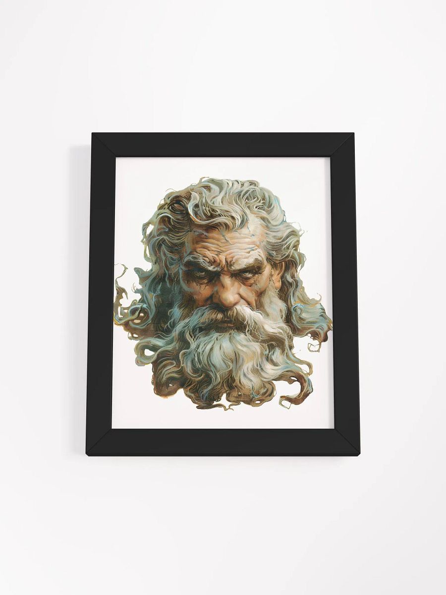 Zeus - The God of Thunder Framed High-Quality Matte Poster product image (2)
