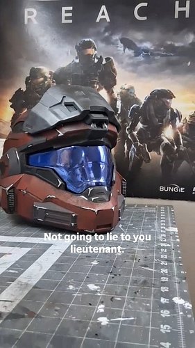 Halo reach is one of my favorites, link to my website in bio. #haloodst #haloreach #3dprinting #cosplay #haloprops #props #pr...