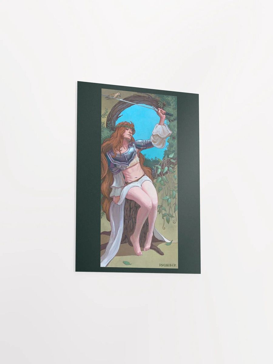 The Knight, Lady Red - Protector of the Fae Realm print product image (3)