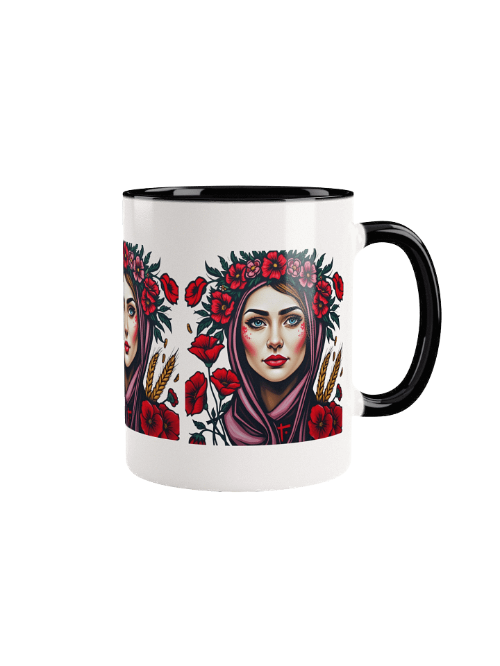 Floral Goddess Ceramic Mug product image (7)