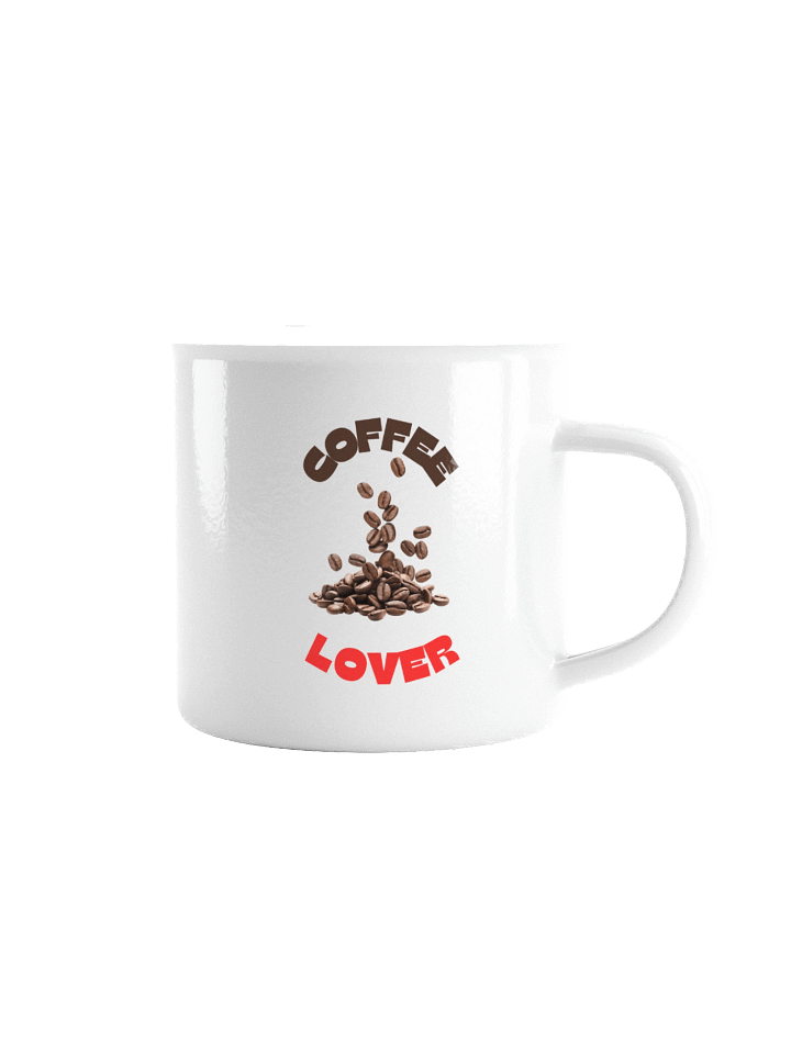 Bean Dream Enamel Mug product image (1)