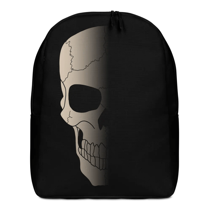 Faded skull backpack product image (1)