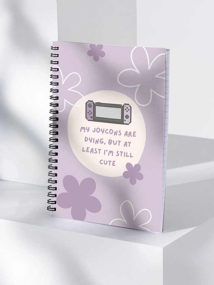 Dead Joycons Notebook ~ Purple product image (1)