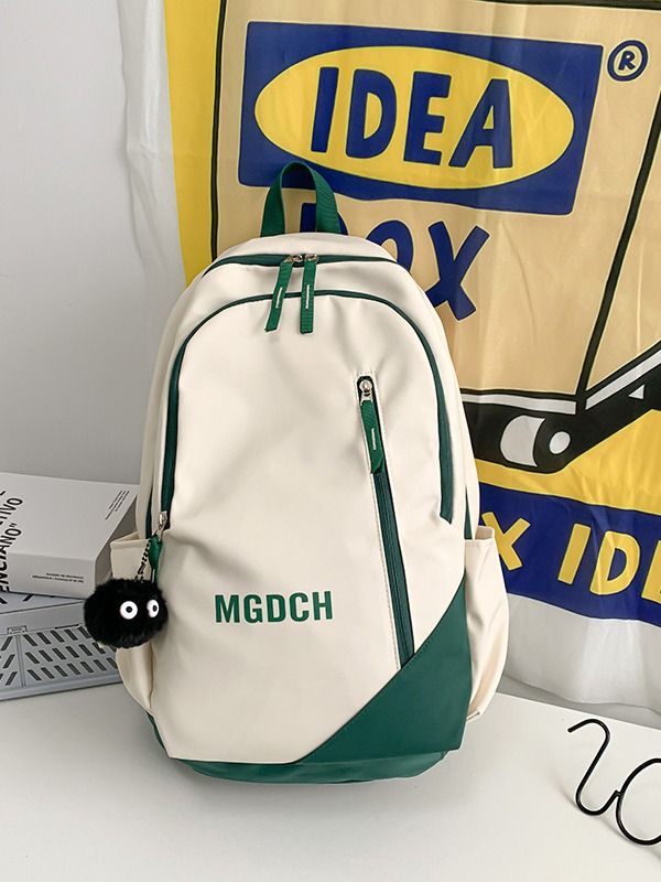 Casual Backpack Good-looking Schoolbag College Women's Simple All-match College Style VIA Onlineshop product image (3)
