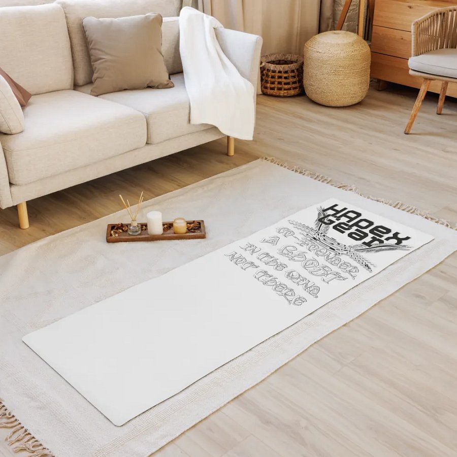 Yoga Mat - Co Founder A Ghost - Black HApex Gear Black Logo product image (8)