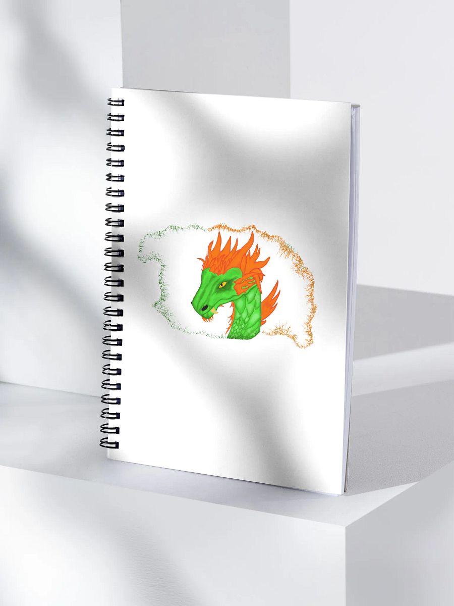 Fiery Dragon Dreams Spiral Notebook product image (4)