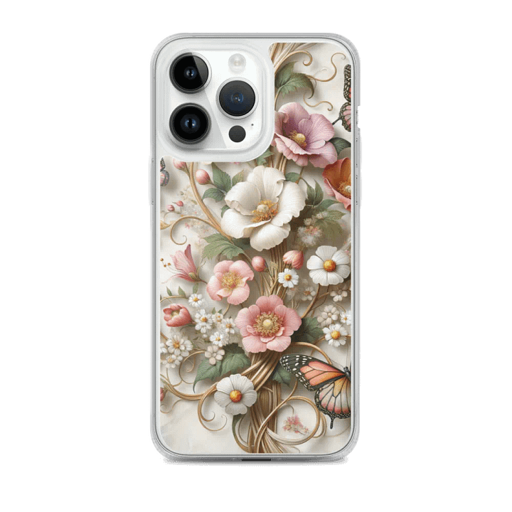 Floral Fantasy MagSafe® iPhone® Clear Case product image (2)