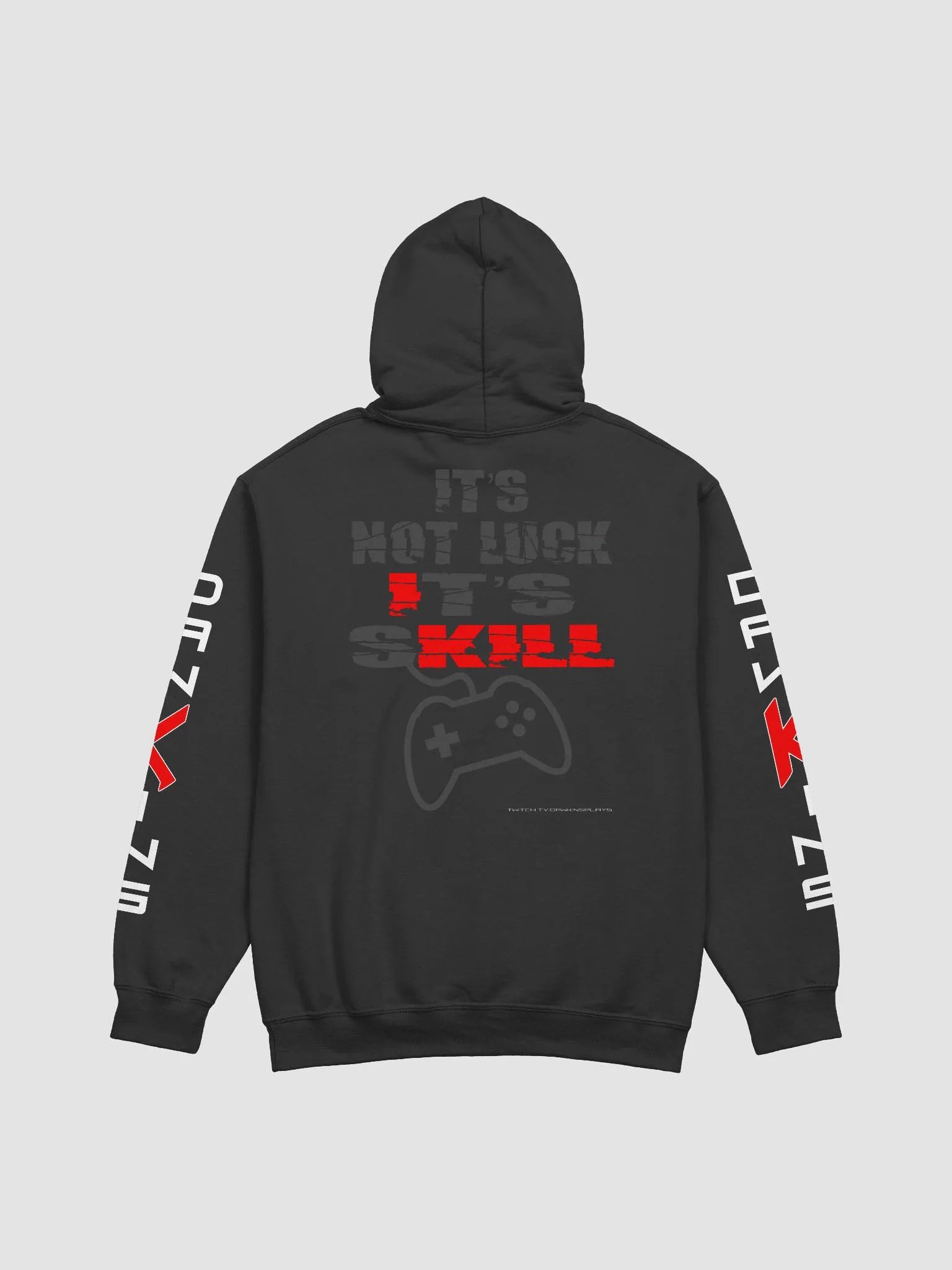 Dawkins It's Not Luck Hoodie Black product image (4)