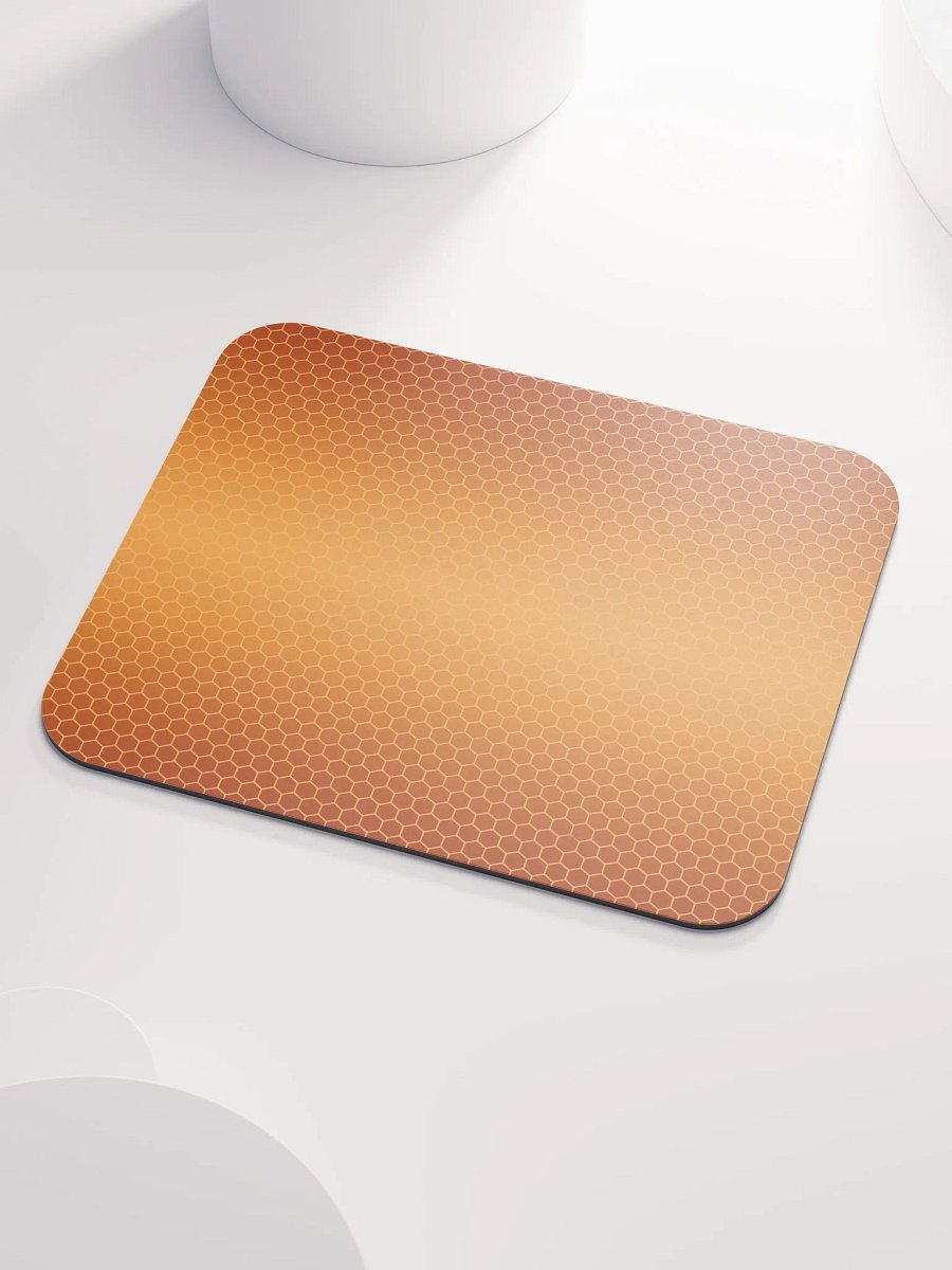 Warm Honeycomb Mouse Pad product image (3)